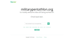 Desktop Screenshot of militarypentathlon.org